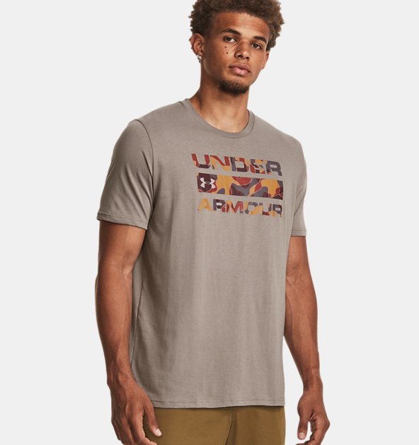 Under Armour Men's UA Stacked Logo Fill T-Shirt